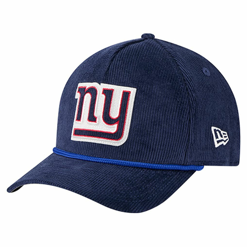New York Giants New Era Cord Corduroy 9FORTY A-Frame Adjustable Hat
