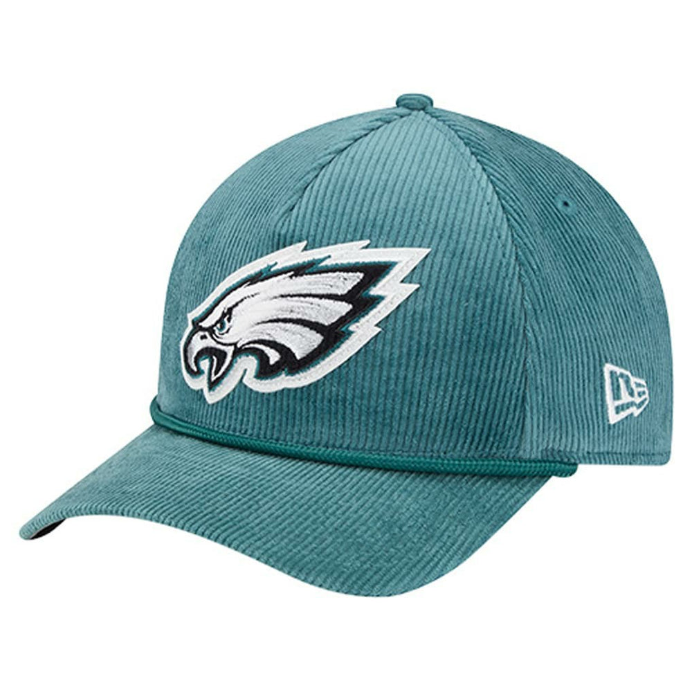 Philadelphia Eagles New Era Cord Corduroy 9FORTY A-Frame Adjustable Hat
