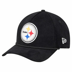 Pittsburgh Steelers New Era Cord Corduroy 9FORTY A-Frame Adjustable Hat