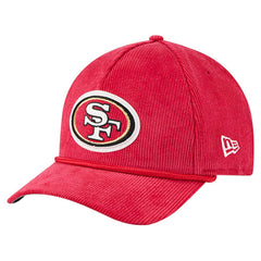 San Francisco 49ers New Era Cord Corduroy 9FORTY A-Frame Adjustable Hat