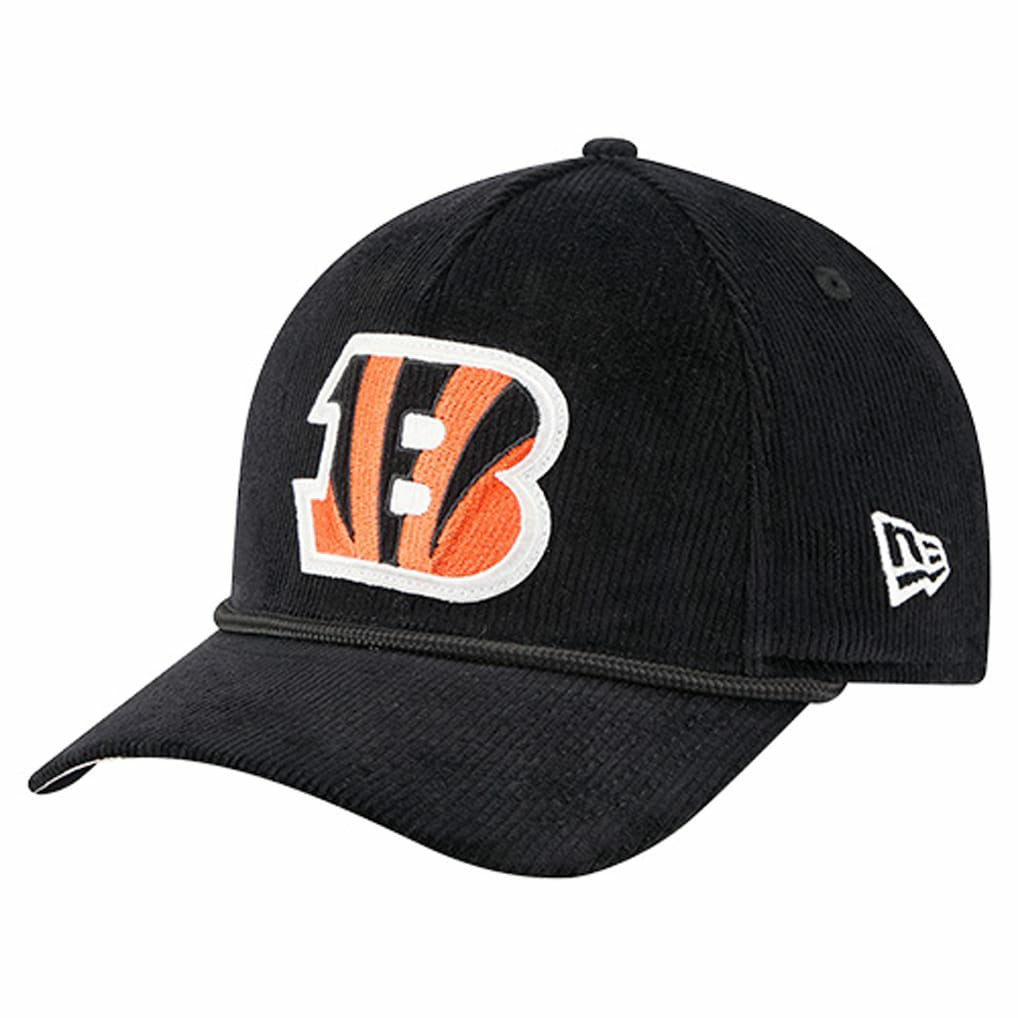 Cincinnati Bengals New Era Cord Corduroy 9FORTY A-Frame Adjustable Hat