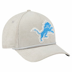 Detroit Lions New Era Cord Corduroy 9FORTY A-Frame Adjustable Hat