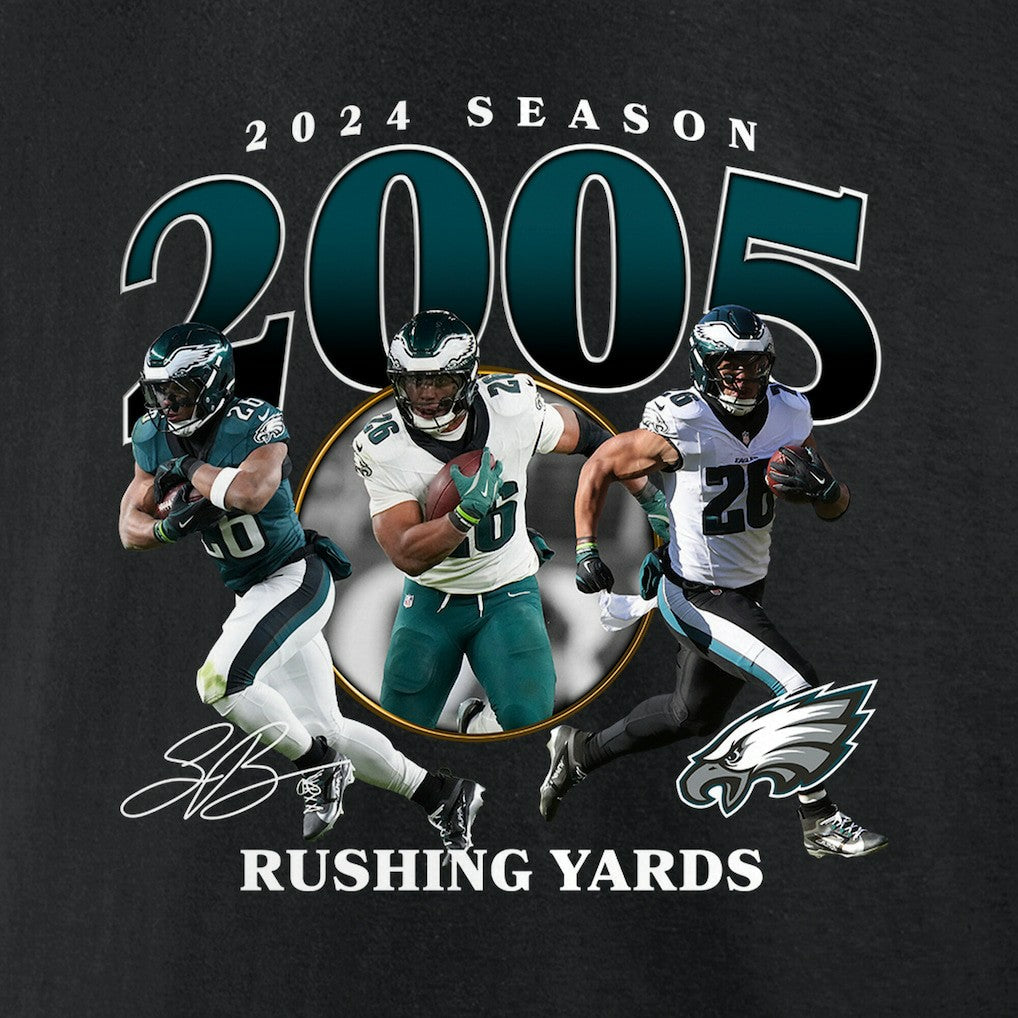 Philadelphia Eagles  Saquon Barkley  2000 Yards T-Shirt