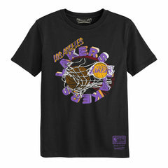 Los Angeles Lakers Preschool In The Net T-Shirt On Sale