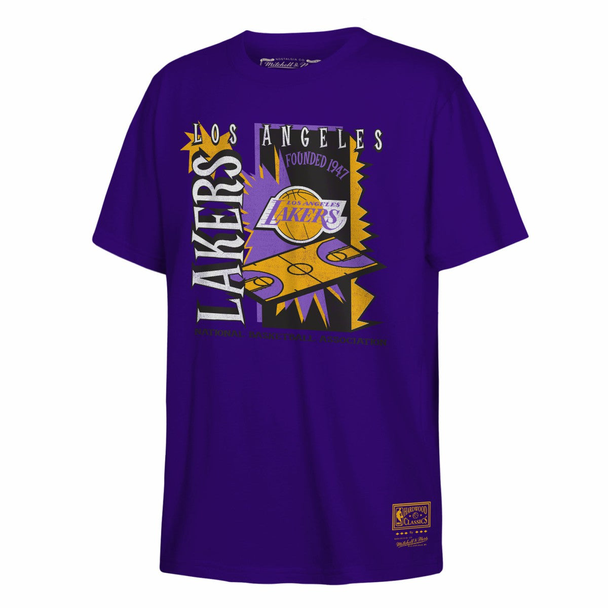 Los Angeles Lakers Youth Retro '90s Poster T-Shirt Online