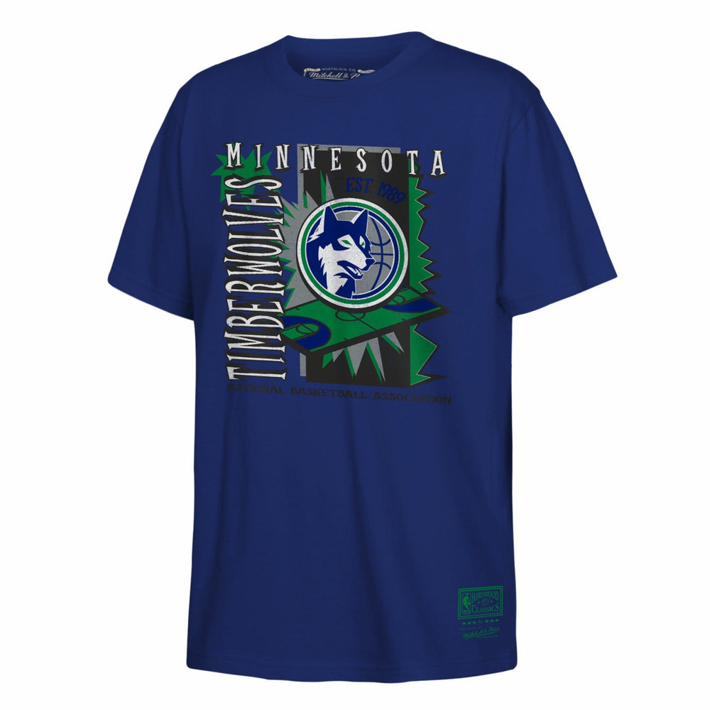 Minnesota Timberwolves Youth Retro '90s Poster T-Shirt Online