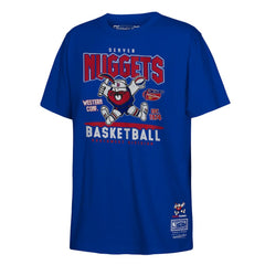 Denver Nuggets Youth Retro Mascot Script T-Shirt sale Online