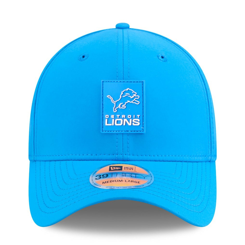 Detroit Lions New Era 2025 Sideline 39THIRTY Flex Hat