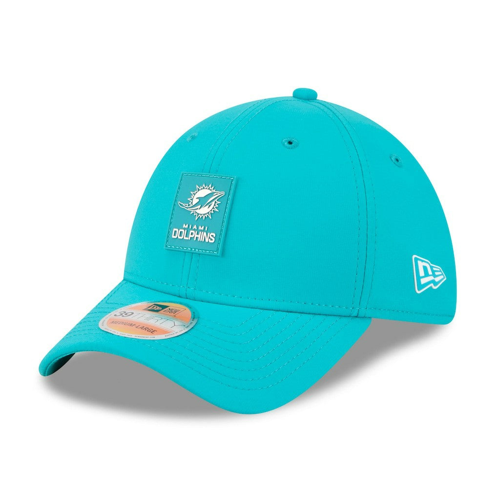 Miami Dolphins New Era 2025 Sideline 39THIRTY Flex Hat