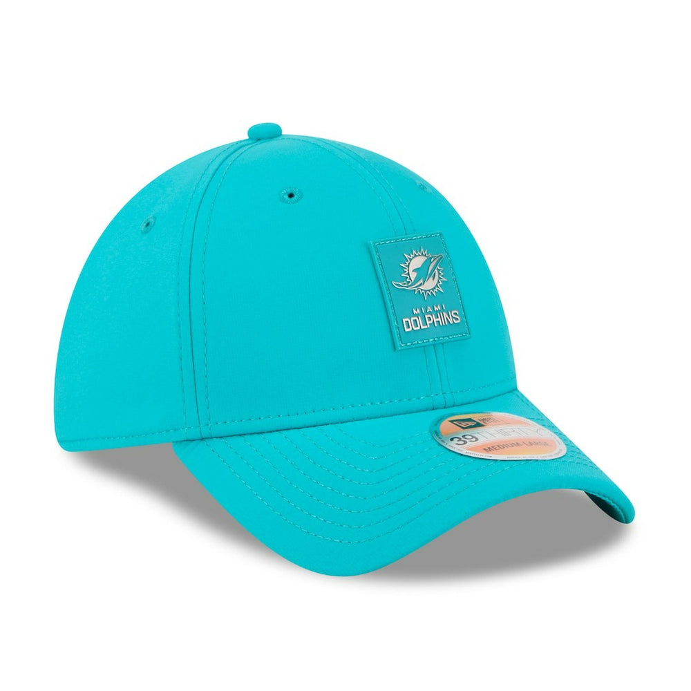 Miami Dolphins New Era 2025 Sideline 39THIRTY Flex Hat