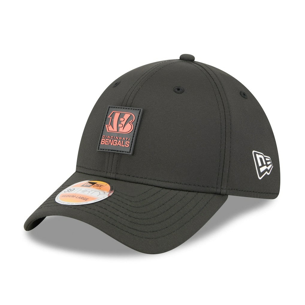 Cincinnati Bengals New Era 2025 Sideline 39THIRTY Flex Hat