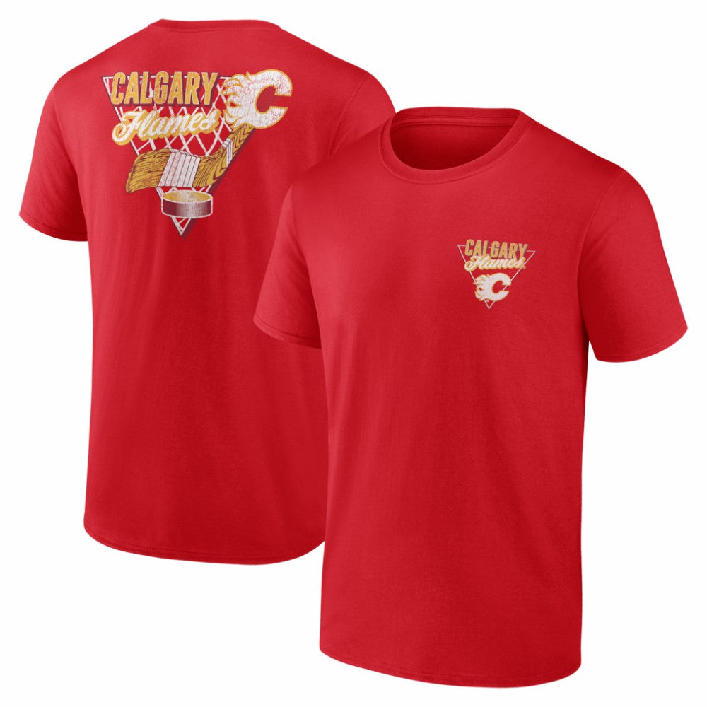 Calgary Flames Net Slap T-Shirt Discount