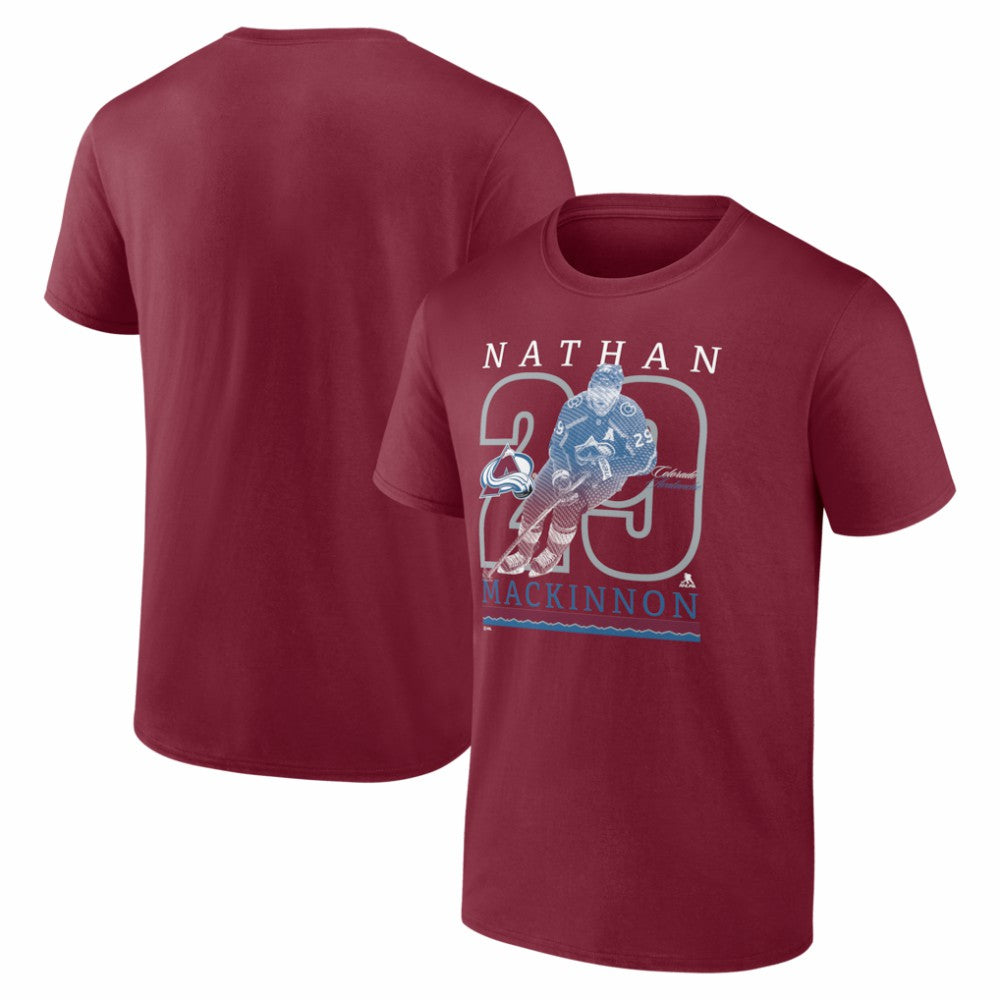 Nathan MacKinnon Colorado Avalanche Player Show T-Shirt Outlet