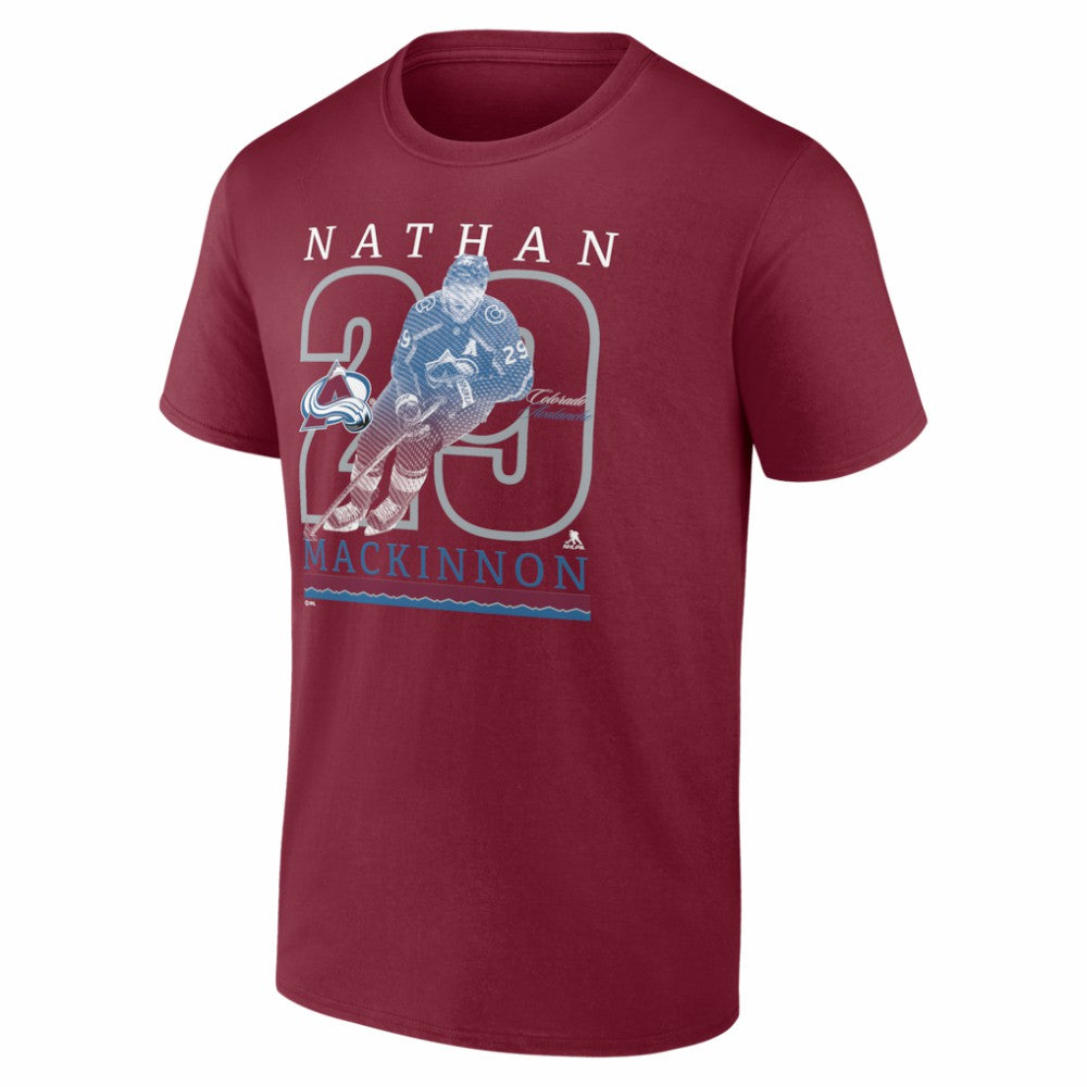 Nathan MacKinnon Colorado Avalanche Player Show T-Shirt Outlet