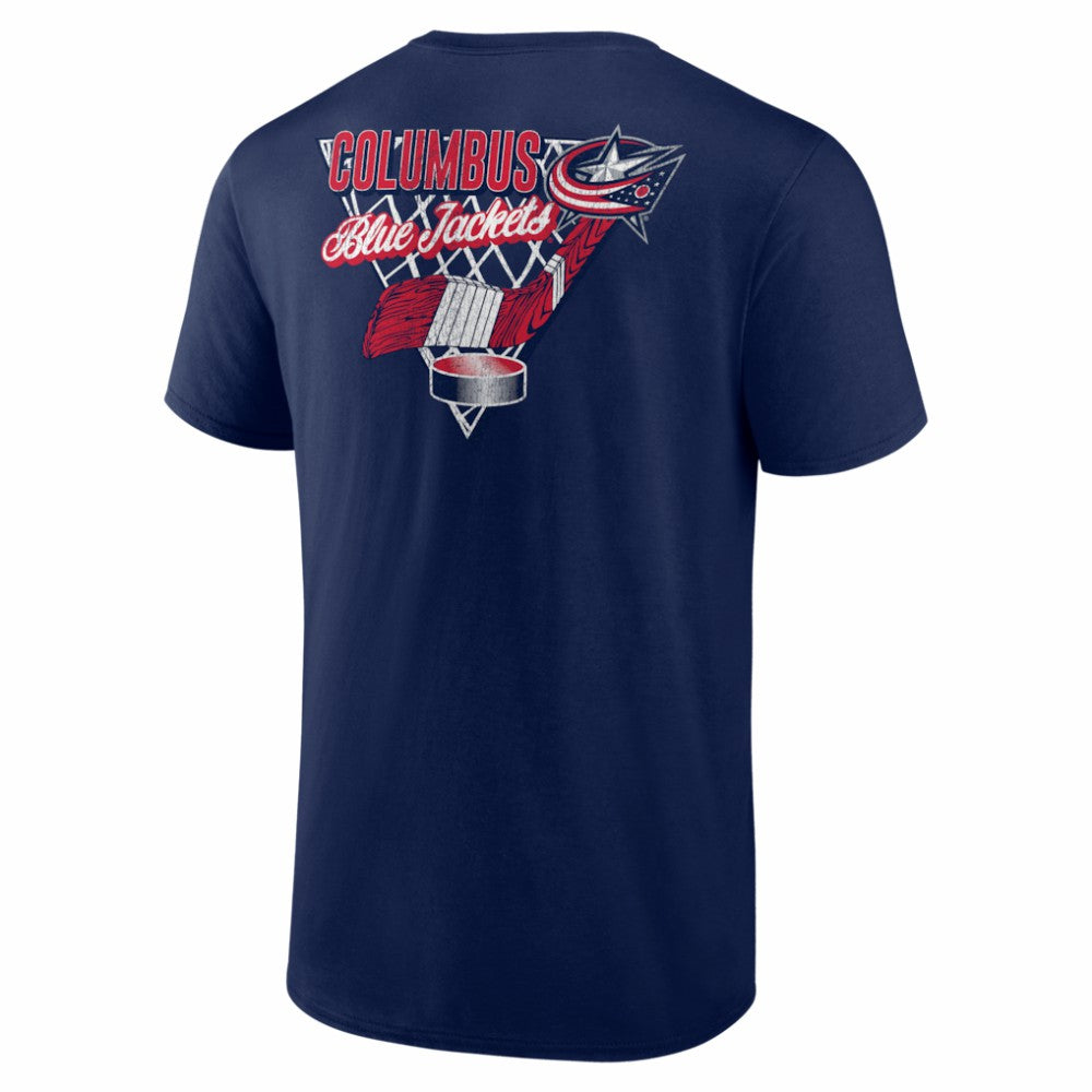 Columbus Blue Jackets Net Slap T-Shirt Discount