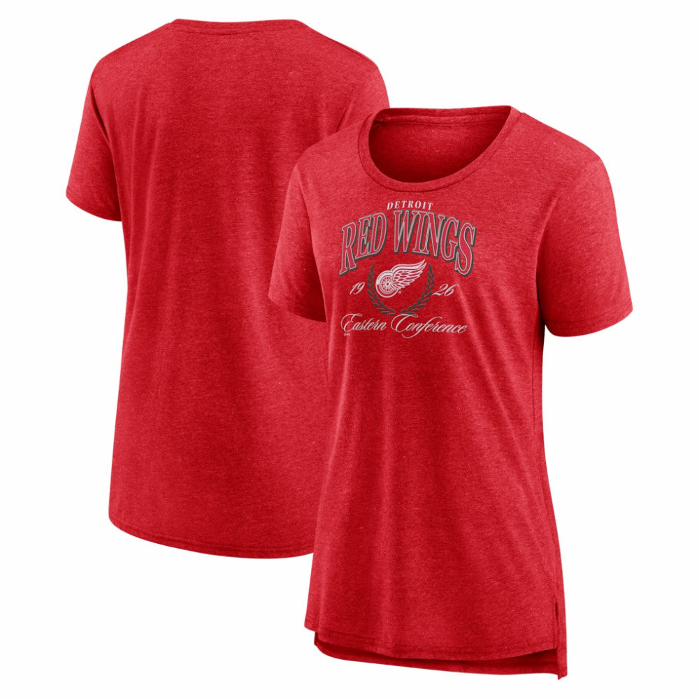 Detroit Red Wings Women's Reign Supreme Tri-Blend T-Shirt Sale