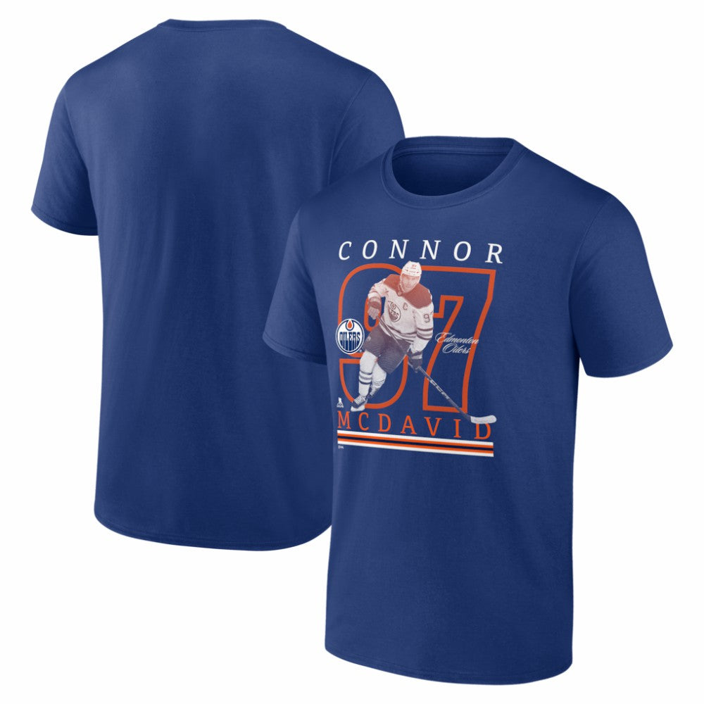 Connor McDavid Edmonton Oilers Player Show T-Shirt On Sale