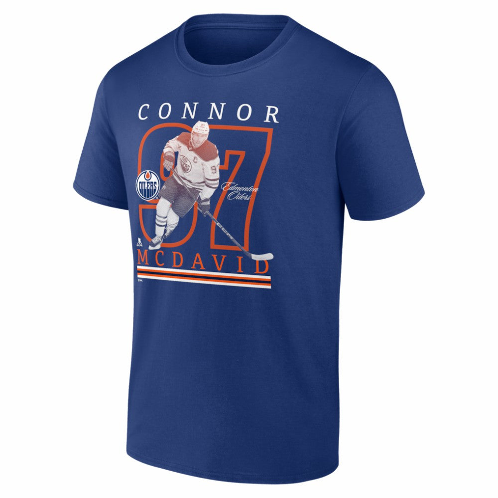 Connor McDavid Edmonton Oilers Player Show T-Shirt On Sale
