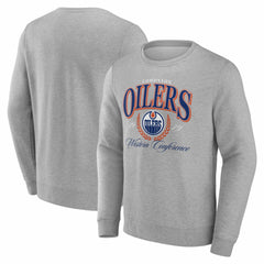 Edmonton Oilers Reign Supreme Pullover Sweatshirt On Sale