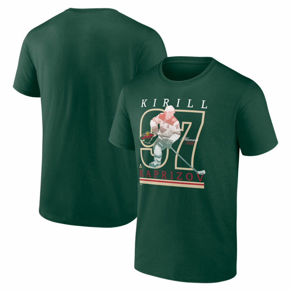 Kirill Kaprizov Minnesota Wild Player Show T-Shirt Outlet