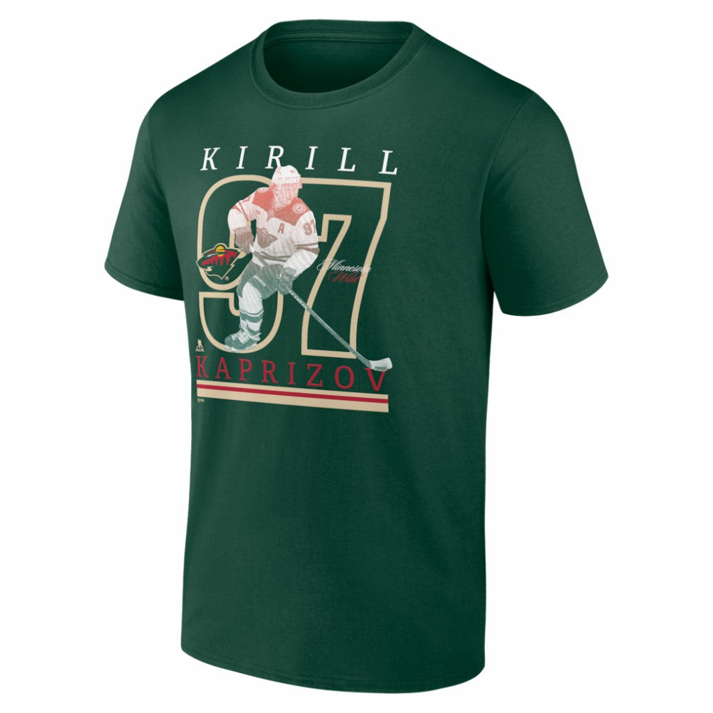 Kirill Kaprizov Minnesota Wild Player Show T-Shirt Outlet