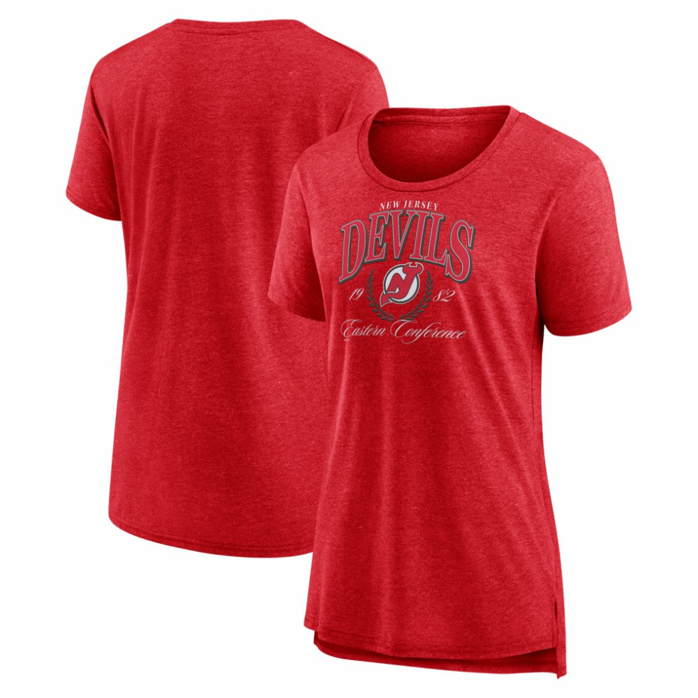 New Jersey Devils Women's Reign Supreme Tri-Blend T-Shirt Sale