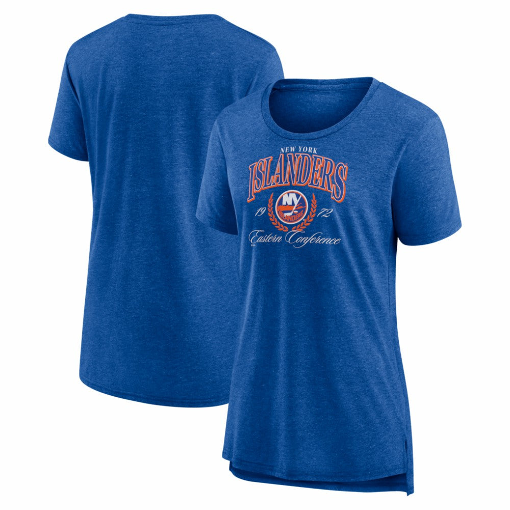 New York Islanders Women's Reign Supreme Tri-Blend T-Shirt Online