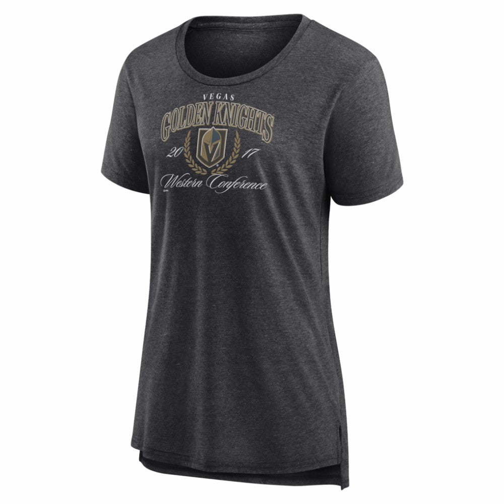 Vegas Golden Knights Women's Reign Supreme Tri-Blend T-Shirt Sale