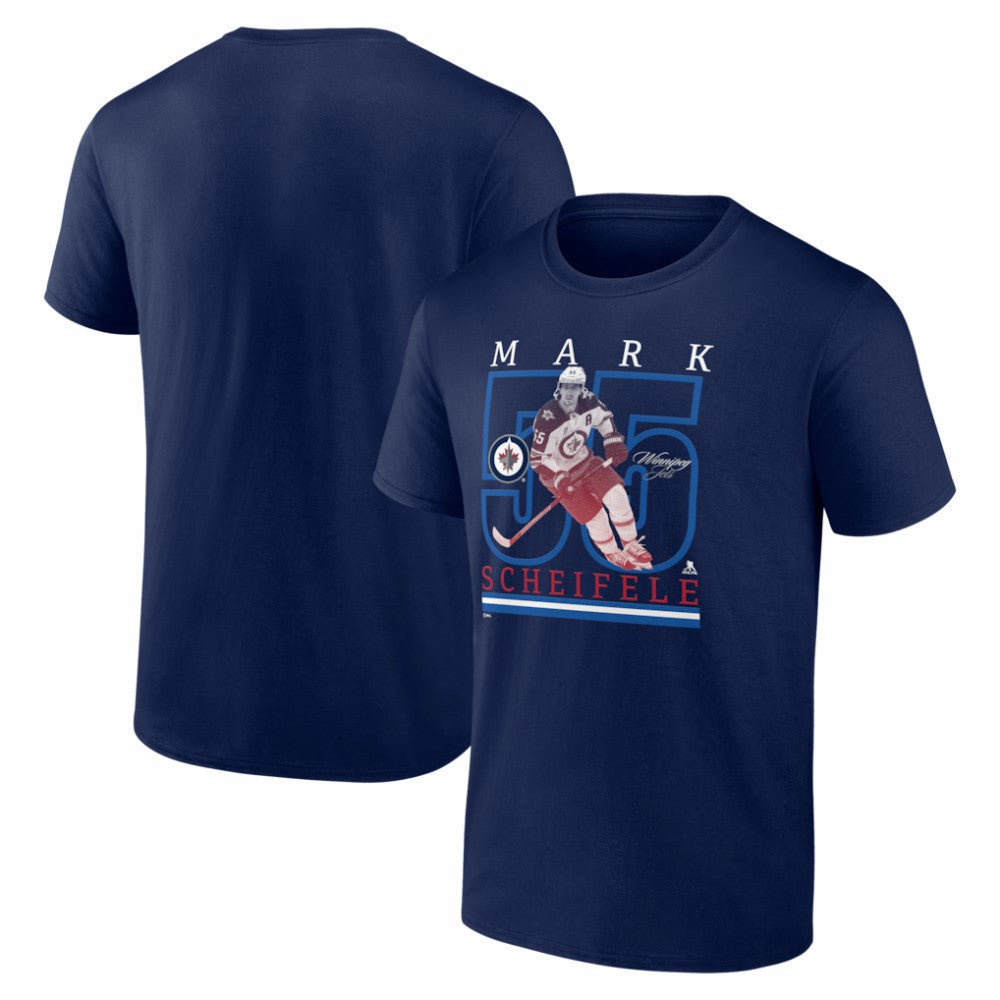 Mark Scheifele Winnipeg Jets Player Show T-Shirt For Sale