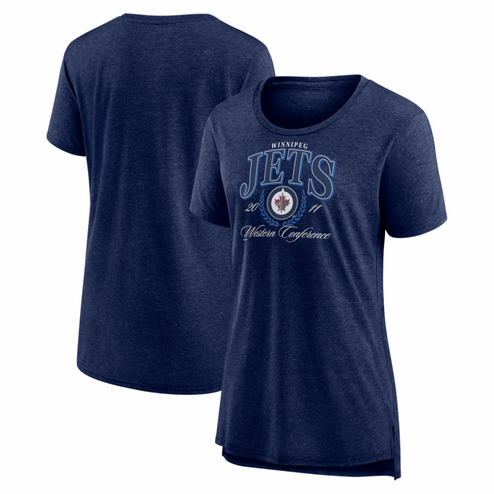 Winnipeg Jets Women's Reign Supreme Tri-Blend T-Shirt Discount