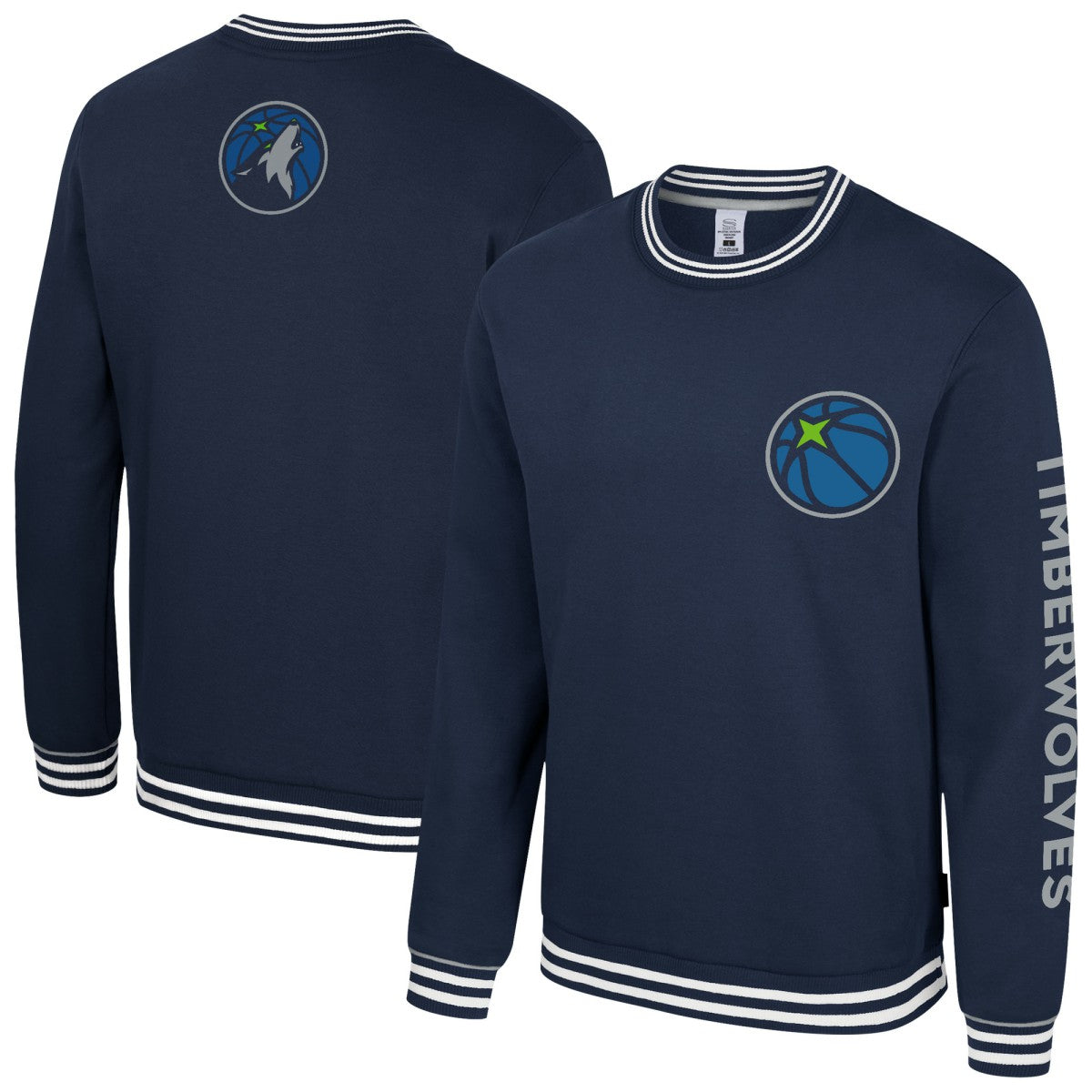 Minnesota Timberwolves Stadium Essentials Unisex Half-Time 2 Pullover Sweatshirt Discount