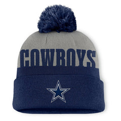 Dallas Cowboys Fanatics Punter Cuffed Knit Hat with Pom