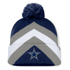 Dallas Cowboys Fanatics Women's Cornerback Cuffed Knit Hat with Pom