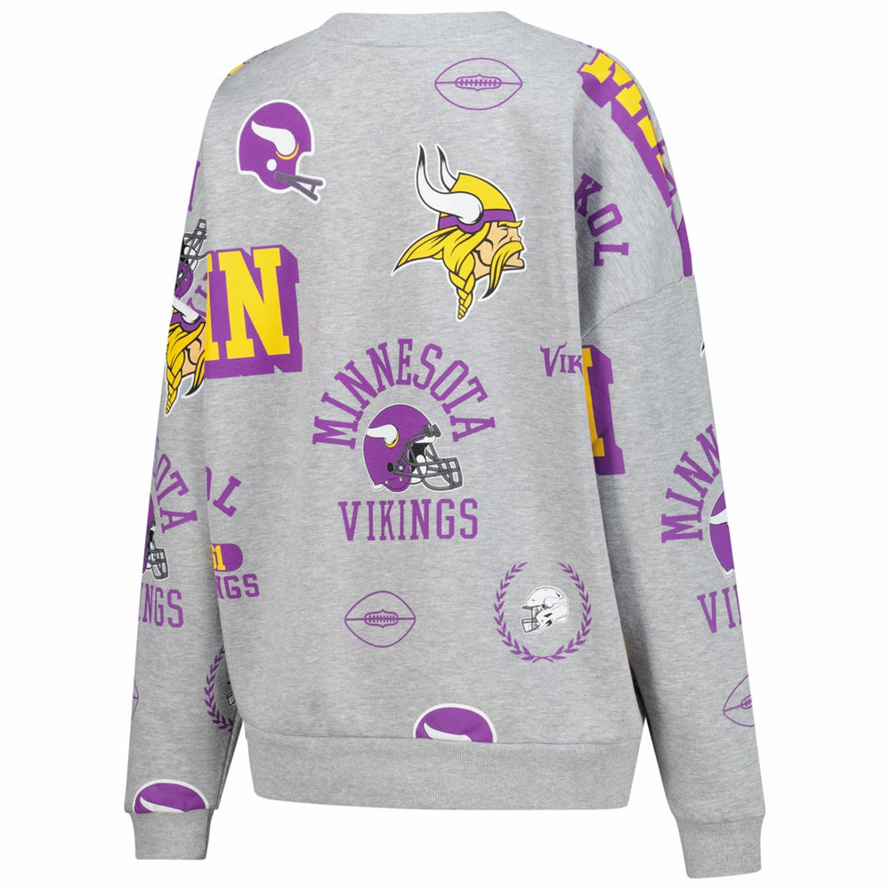 Minnesota Vikings  Gameday Couture Women's Always On Repeat Fleece Sweatshirt