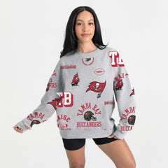 Tampa Bay Buccaneers  Gameday Couture Women's Always On Repeat Fleece Sweatshirt