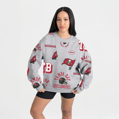 Tampa Bay Buccaneers  Gameday Couture Women's Always On Repeat Fleece Sweatshirt
