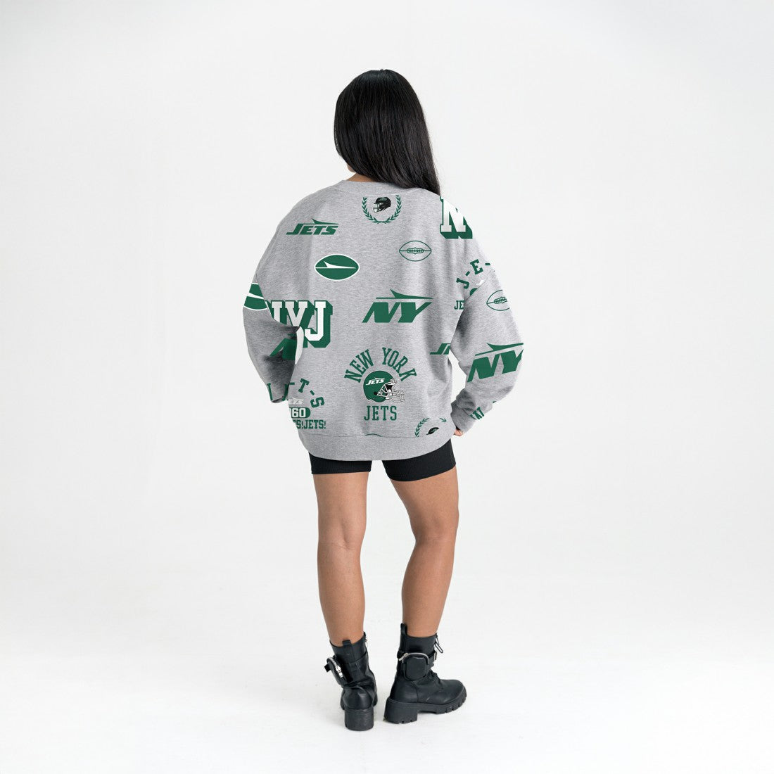New York Jets  Gameday Couture Women's Always On Repeat Fleece Sweatshirt