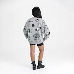 Philadelphia Eagles  Gameday Couture Women's Always On Repeat Fleece Sweatshirt