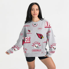 Arizona Cardinals  Gameday Couture Women's Always On Repeat Fleece Sweatshirt