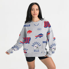 Buffalo Bills  Gameday Couture Women's Always On Repeat Fleece Sweatshirt