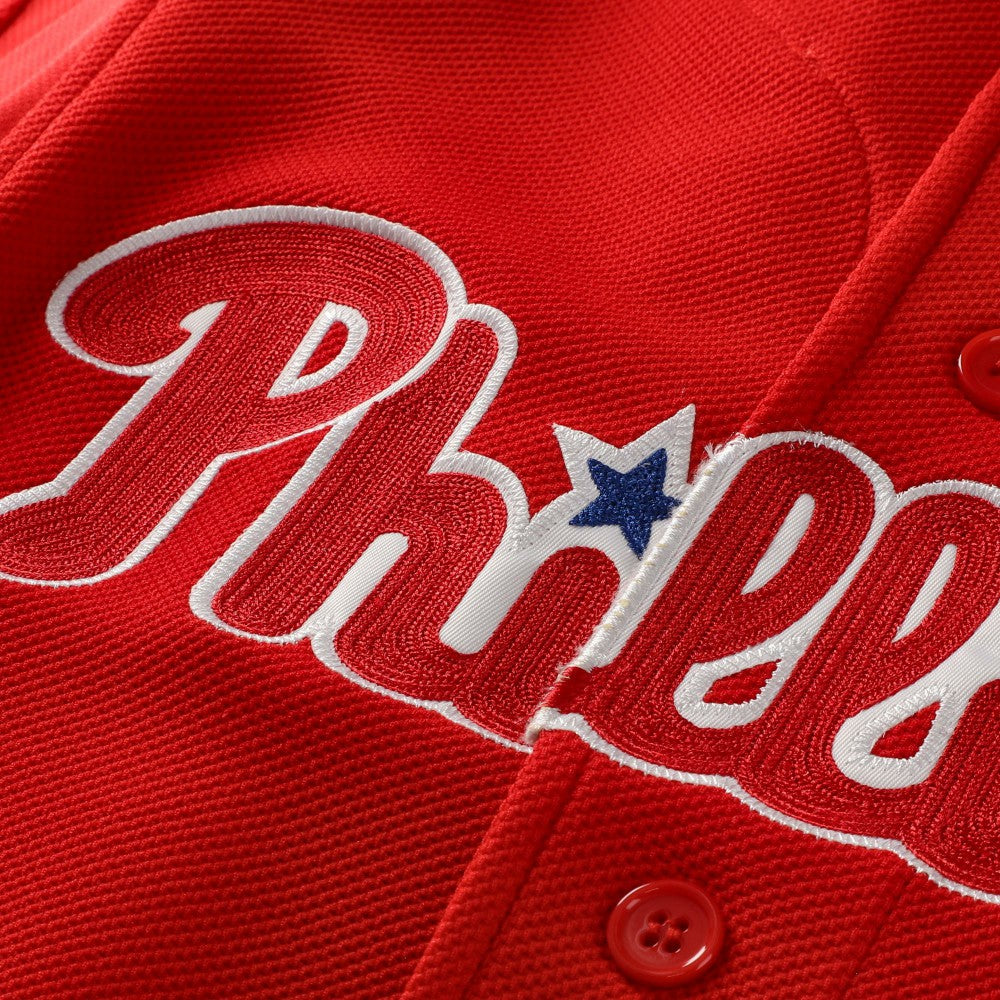 Ryan Howard Philadelphia Phillies Mitchell & Ness Cooperstown Collection Batting Practice Jersey – Red | MLB Discount