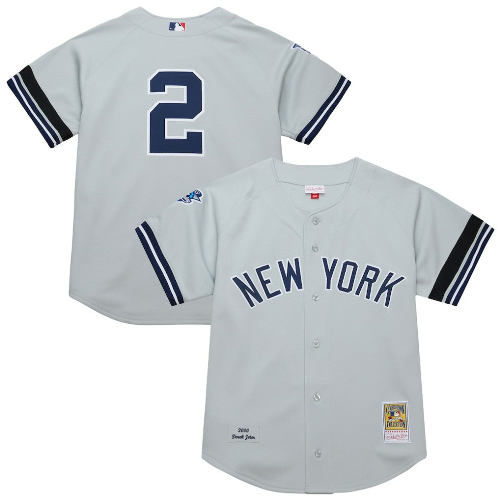 Derek Jeter New York Yankees Mitchell & Ness Cooperstown Collection 2000 World Series Authentic Jersey | MLB Near me
