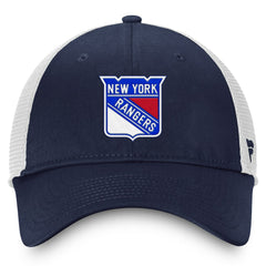New York Rangers Fanatics Core Primary Logo Trucker Adjustable Hat Sale