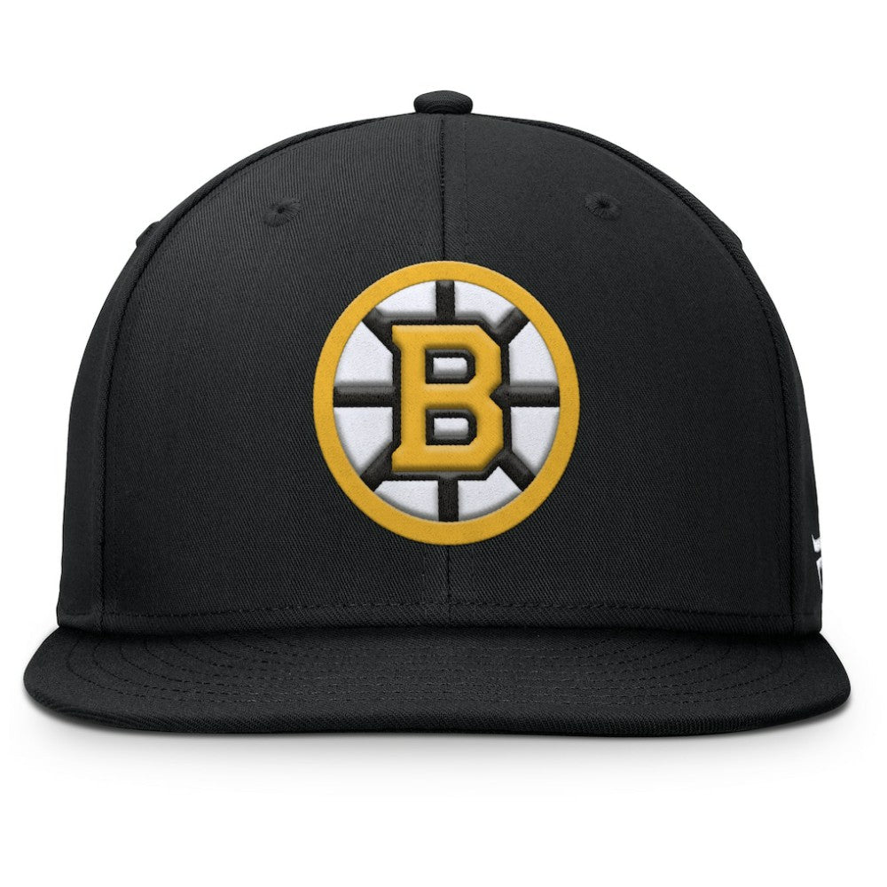Boston Bruins Fanatics Primary Logo Snapback Hat On Sale