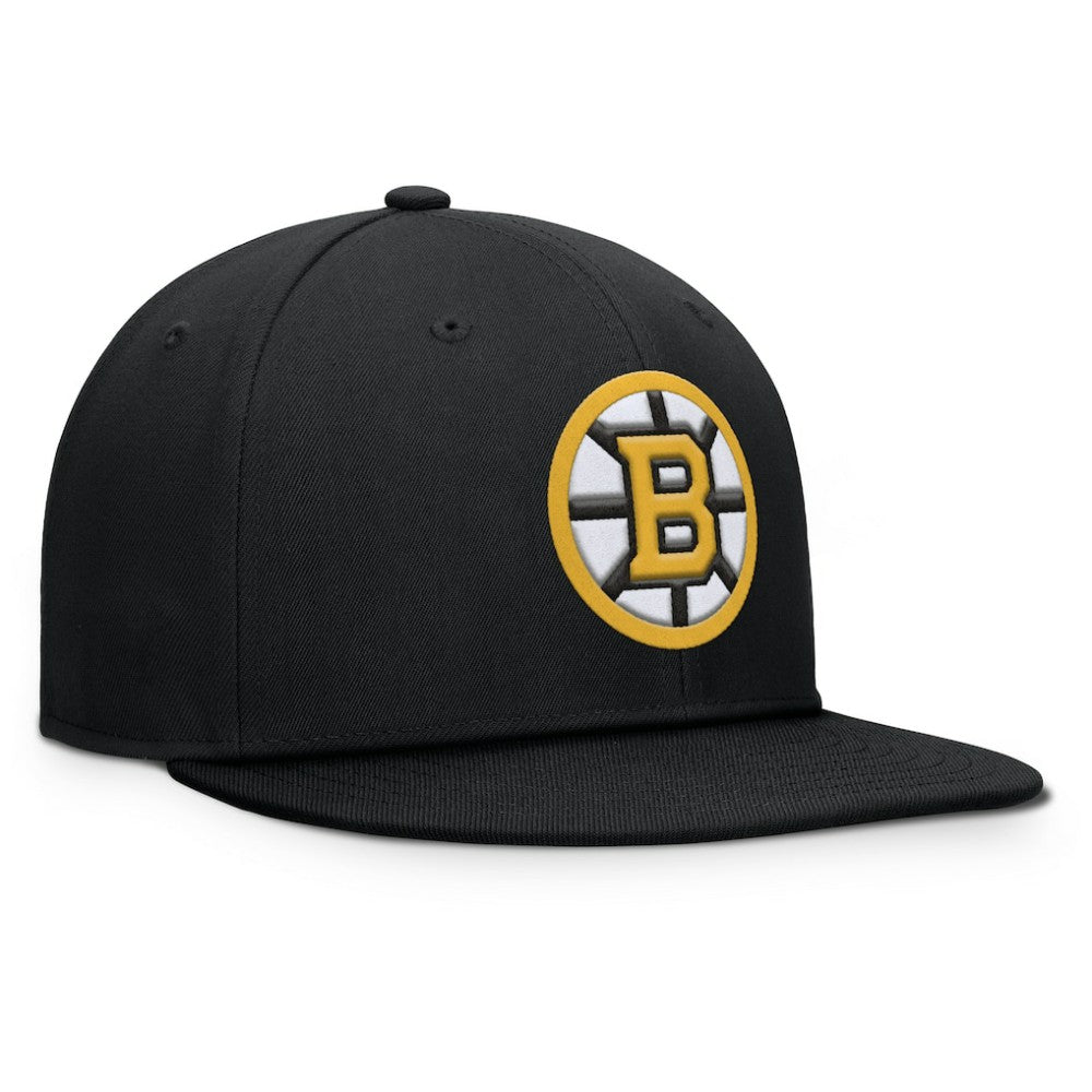 Boston Bruins Fanatics Primary Logo Snapback Hat On Sale
