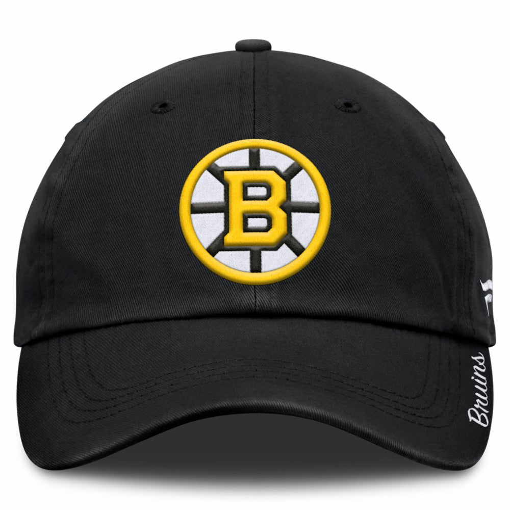 Boston Bruins Fanatics Women's Core Logo Adjustable Hat Online