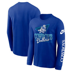 Dallas Cowboys Nike Rewind Long Sleeve T-Shirt