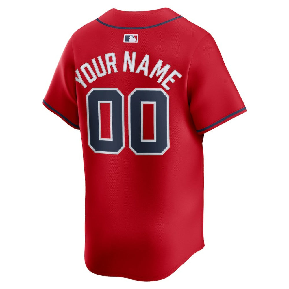 Atlanta Braves Nike Alternate Limited Custom Jersey | MLB New