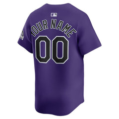Colorado Rockies Nike Alternate Limited Custom Jersey | MLB Sale