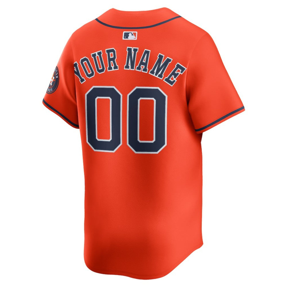 Houston Astros Nike Alternate Limited Custom Jersey | MLB Near me